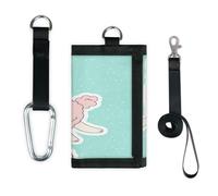 TropicalLife Cute Unicorn Llama Alpaca Wallet Slim Small Pocket Money Organisers Bag Lightweight Portable Change Purse