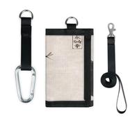 TropicalLife Japan Black Cat Painting Wallet Slim Small Pocket Money Organisers Bag Lightweight Portable Change Purse