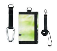 TropicalLife Japan Zen Stone Wallet Slim Small Pocket Money Organisers Bag Japan Flower Lightweight Portable Change Purse