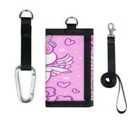 TropicalLife Lovely Unicorn Wallet Slim Small Pocket Money Organisers Bag Cartoon Unicorn Lightweight Portable Change Purse