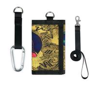 TropicalLife Mystery Girl Wallet Slim Small Pocket Money Organisers Bag Girl Lightweight Portable Change Purse