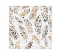 TropicalLife Napkins Animal Feather Pattern Print Dinner Napkin Paper Satin Polyester Cloth Reusable Napkins for Table Kids 20x20 in, 1 Pc