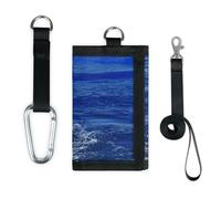 TropicalLife Sea Dolphin Wallet Slim Small Pocket Money Organisers Bag Animals Dolphin Lightweight Portable Change Purse