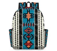 TropicalLife Tribal Aztec Geometric Kids Backpack Aztec Pattern Toddler Backpack for Girls Boys Children Bookbag School Travel Casual Daypack