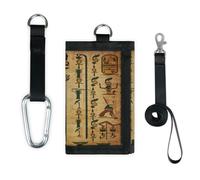 TropicalLife Vintage Ancient Egypy Wallet Slim Small Pocket Money Organisers Bag Lightweight Portable Change Purse