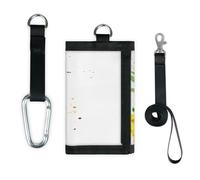 TropicalLife Watercolor Pineapple Wallet Slim Small Pocket Money Organisers Bag Abstract Pineapple Lightweight Portable Change Purse