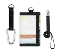 TropicalLife Zen Stone Flower Wallet Slim Small Pocket Money Organisers Bag Japan Flower Lightweight Portable Change Purse