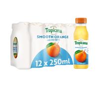Tropicana Orange Juice No Bits - 250ml (Pack of 12) - Vitamin C