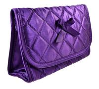TropicaZona Cosmetic Bag with a Mirror by Marisa D'Amico, Purple, S