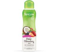 TropiClean Deep Cleansing Berry and Coconut Pet Shampoo - 355ml Bottle