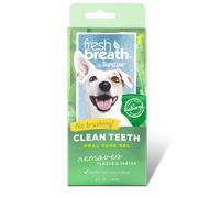 Tropiclean Clean Teeth Fresh Breath Gel ~ No Brushing ~ Dogs & Cats 118Ml