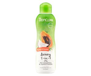 Tropiclean Dog Grooming Shampoo & Conditioner Cocount Waterless Smell Fresh