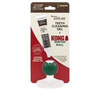 TropiClean Enticers Dental Ball Kit for Small Dogs Smoked Beef Brisket Flavour