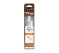 TropiClean Enticers Teeth Cleaning Gel for Dogs - Peanut Butter & Honey Flavor, 2oz - Dental Gel - Helps Fight Plaque & Bad Breath - Flavor Dogs Love - No Brushing Required