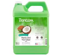 TropiClean Oatmeal and Tea Tree Medicated Itch Relief Pet Shampoo - 3.78 Litre Bottle