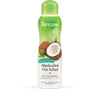 TropiClean Oatmeal and Tea Tree Medicated Itch Relief Pet Shampoo - 355ml Bottle