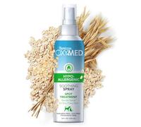 TropiClean OxyMed Medicated Dog Spray for Pets - Anti Itch Soothing Relief for Dry, Flaky Skin Stops Itching Fast - Hypoallergenic Spray, 236ml