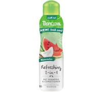TropiClean Watermelon Refreshing 2-in-1 Shampoo and Conditioner, 355 ml
