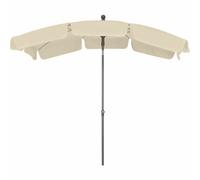 Tropico Middle Pole Umbrella Natural 210cm Patio Umbrella UPF50+ Sun Protection