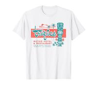 Tropics Motor Hotel / Hawaiian Style / Tiki Bar / 50s Style T-Shirt