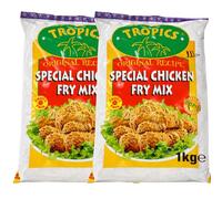 Tropics Special Fry Mix Original Recipe Premium Mild Chicken Fry Coating Mix | Crispy Southern Style Fried Chicken Breading Available in 1kg & 2kg Packs (2kg)