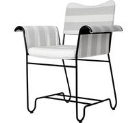 Tropique Dining Chair Black/ Leslie Stripe 20