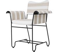 Tropique Dining Chair Black/ Leslie Stripe 40