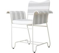 Tropique Dining Chair White/ Leslie Stripe 20