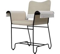 Tropique Dining Chair With Fringes Black/ Leslie 12