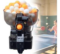 Troqullium HP-07 Table Tennis Trainer, Table Tennis Ball Launcher, 40-70/min,7 angle setting,whit High drop,Attack the ball and Two jump ball