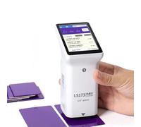 Troqullium Portable Colorimeter, LS173 Portable Multifunctional Colorimeter w/Touch Screens, D/8 Color Analyzer Lab Values Indication, Aperture: 8mm, for Color Checking