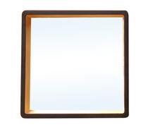Orsina Trosa Large Black Wall Mirror With Gold Edge