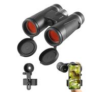 TROSCAS Dawn Series 10x42 Binoculars for Adults - Wide Field of View with Phone Adapter for Bird Watching, Hunting & Stargazing