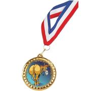 TroShow Donkey Ass Medal with Red White Blue Ribbon 60mm Diameter Metal Medal Loser Last Place Fun Award