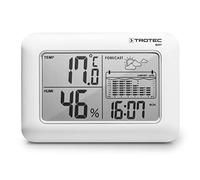 TROTEC BZ07 Temperature Hygrometer & Weather Station with LED Display, Time Trend Indication, Temperature in Celsius or Fahrenheit