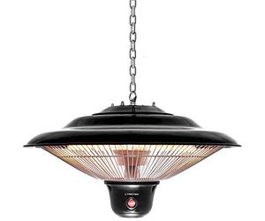 TROTEC Design Ceiling Heater IR 1500 SC, Infrared, Ceiling Mounting, 3 Heat Settings: 500 W / 1000 W / 1,500 W, Rooms up to 10 m², Matte Black