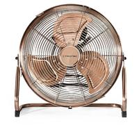 TROTEC Floor Fan TVM 13, Quiet Fan, 44 Watt, 3 Fan Levels, 100° Tilt Angle, 35 cm Blade Diameter, Tilt-Resistant Stand, Copper