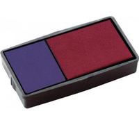 COLOP 6/4912/2 Replacement Ink Pad Blue/Red (2 Pack) 6/4912/2