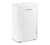 TROTEC TTK 66 E Dehumidifier - 24 L/24 h - For Rooms up to 50 m² - Automatic Humidistat (35-80%), Laundry Mode, LED Humidity Display, Eco Refrigerant R290