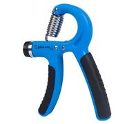 TROTH Hand Grip Strengthener, 5-60Kg Adjustable Hand Grips Strengthener with Stainless Steel Spring for Strong Wrists, Non-Slip Gripper, Perfect for Hand Injury Recovery (Blue (Pack of 1))