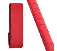 TROTH Hockey Stick Grip, Chamois Hockey Grip, Non Adhesive Hockey Tape, Anti Slip Ice Hockey Stick Tape, Soft Chamois Grip for Hockey Stick, Waterproof Indoor Hockey Grip (Red, 1 Pack)