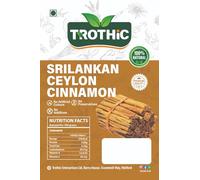 Trothic Spices Ceylon Cinnamon Sticks | Sri Lankan Dalchini Cinnamon Stick | World's Finest Ceylon Cinnamon Quills | 50g
