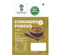 Trothic Spices Coriander Premium Dhaniya Powder | 100% Natural and Organic | Made with Freshest Coriander Seeds 1KG