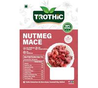 Trothic Spices Nutmeg Mace Whole | Jathipatri Spice Mace Whole 30g