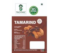 Trothic Spices Pesticide Free Seedless Tamarind | Seedless Emli | Soft & Delicious - 500 Grams