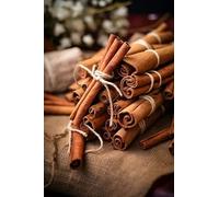 Trothic Spices Premium Cinnamon Sticks, Whole Dalchini Sticks, Fresh & Healthy Indian Aromatic Spices & Masalas for All Foods, Everyday Cooking Essentials, Dalcheeni for Fine Taste & Quality, 100 gram