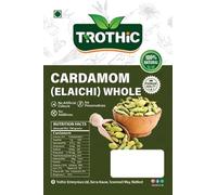 Trothic Spices Whole Green Cardamom Premium Elaichi 150g