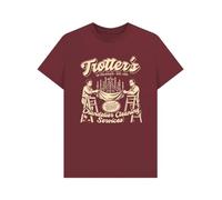 Trotter's Chandelier Cleaning Services T Shirt Red Wine