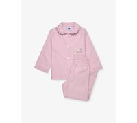 Trotters Trotters Duck and Bunny-Embroidered Cotton Pyjamas 1-11 Years Pink 8-9 Years