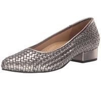 Trotters Women's Footwear-Ladies Pump, Pewter, 6 UK
